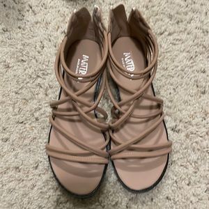 Nude Sandals (Size 37) - BRAND NEW!